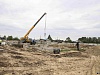 В селе Горнослинкино приступают к монтажу фундамента школы	
